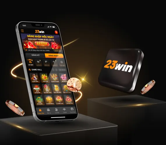 Điện thoại di động hiển thị ứng dụng FB98 với mã QR tải xuống